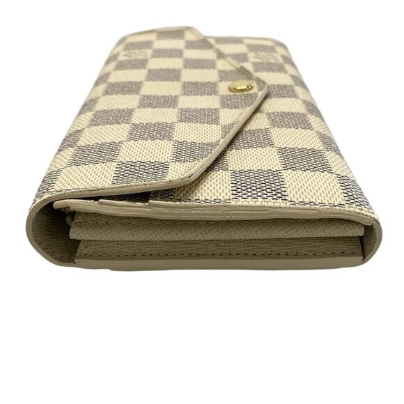 LOUIS VUITTON Portefeuille Sara Azur Damier - Long Wallet  503-042425 - Picture 3 of 12
